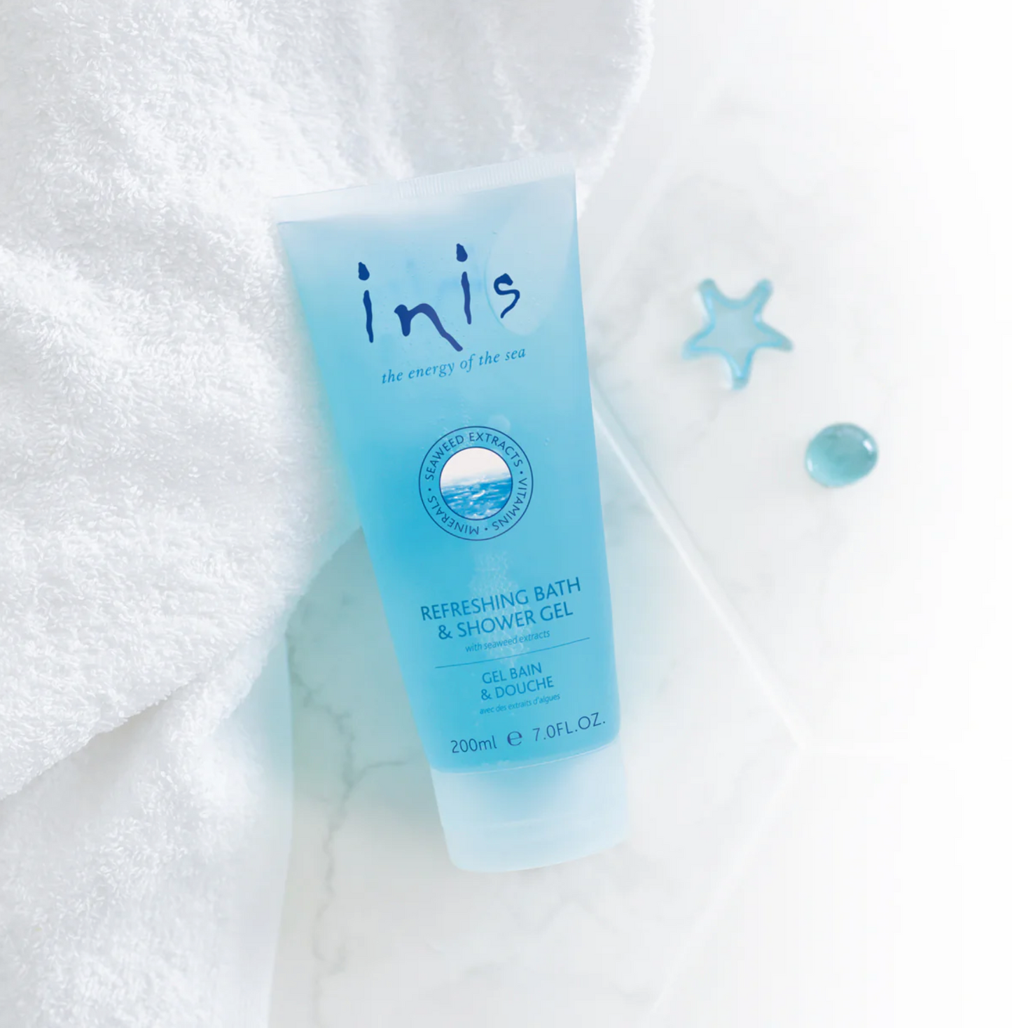Inis Refreshing Bath & Shower Gel *Multiple Sizes Available*