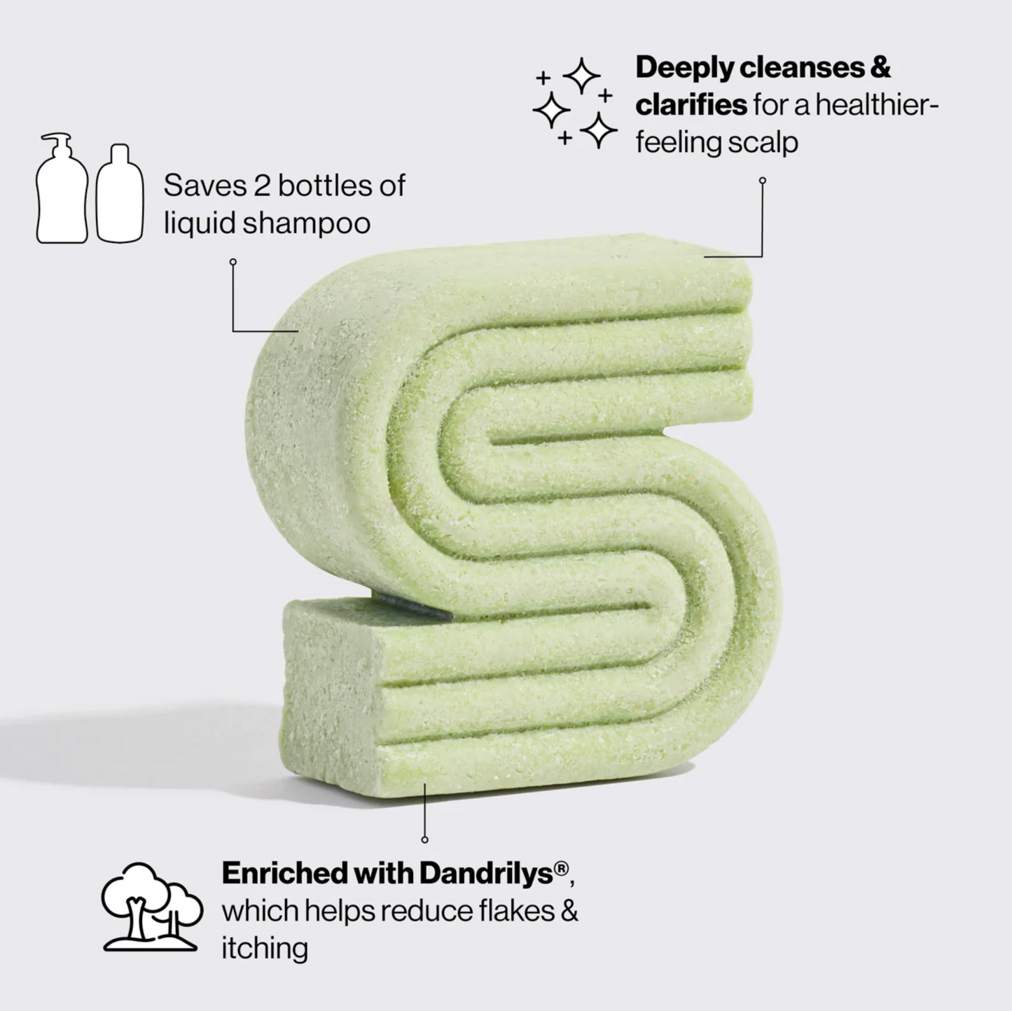 Kitsch Anti-Dandruff Clarifying Shampoo Bar