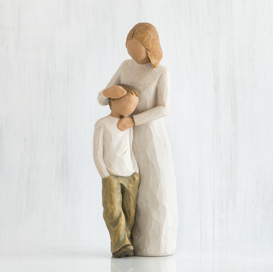 Mother & Son Figurine