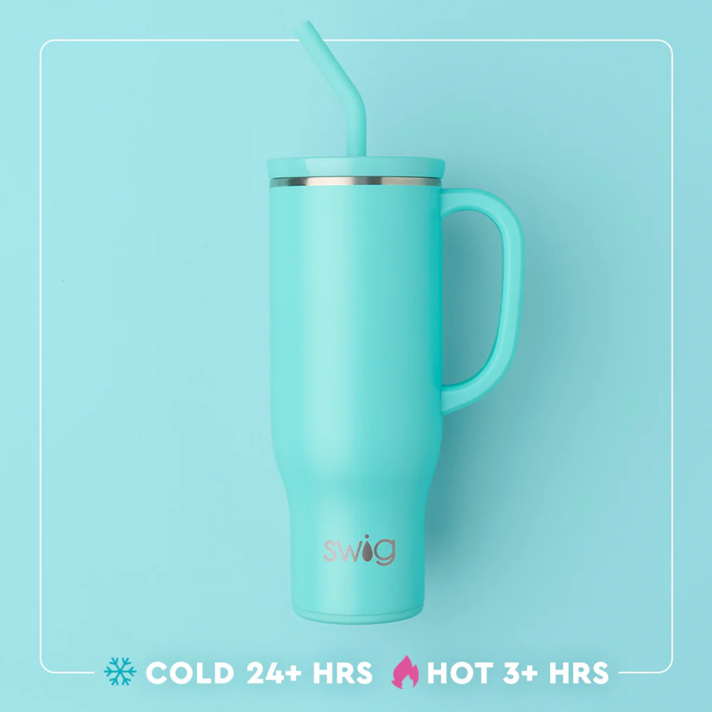 Swig 40oz Blue Lagoon Mega Mug