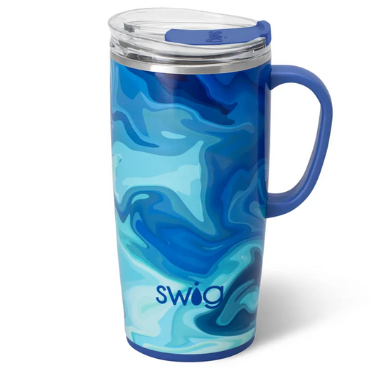 Swig 22oz Blue Lagoon Travel Mug
