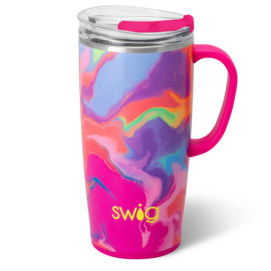 Swig 22oz Candy Crush Party Travel Mug