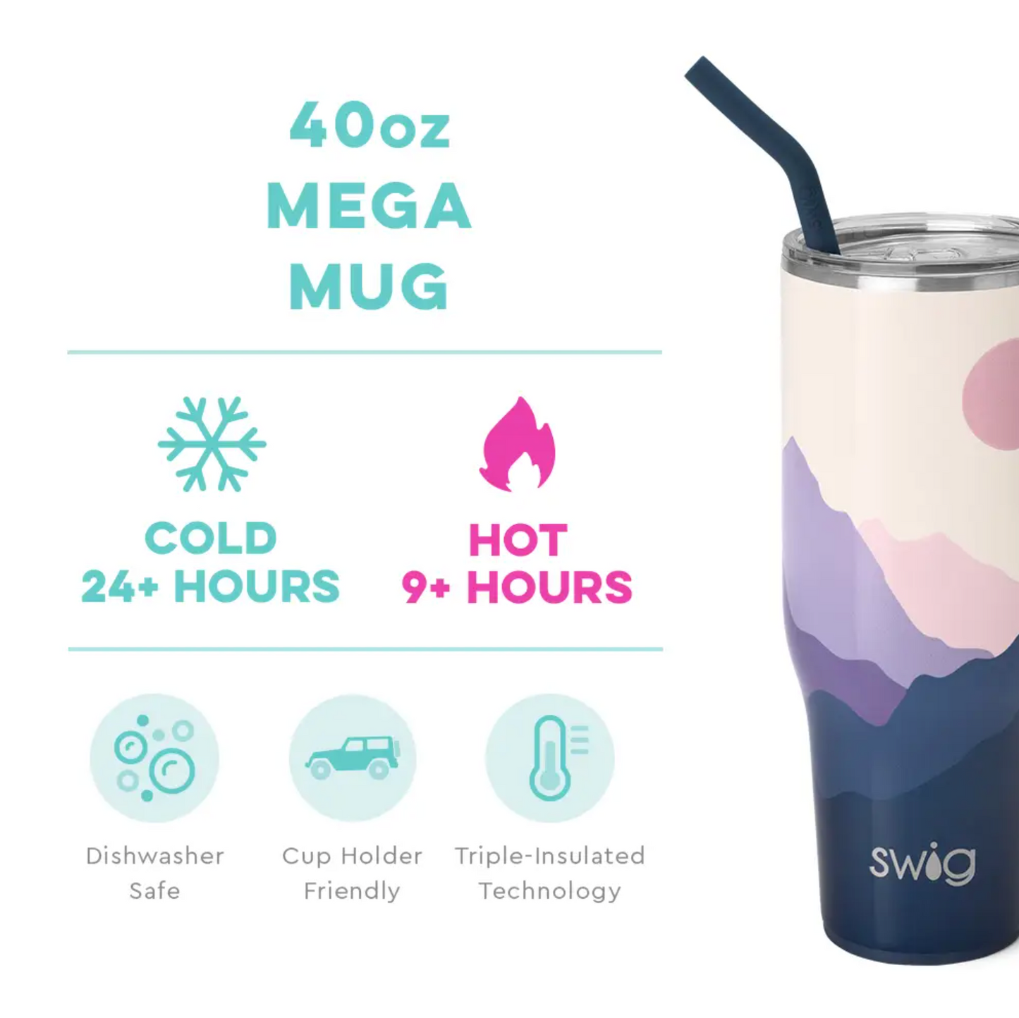 Swig 40oz Moonshine Mega Mug