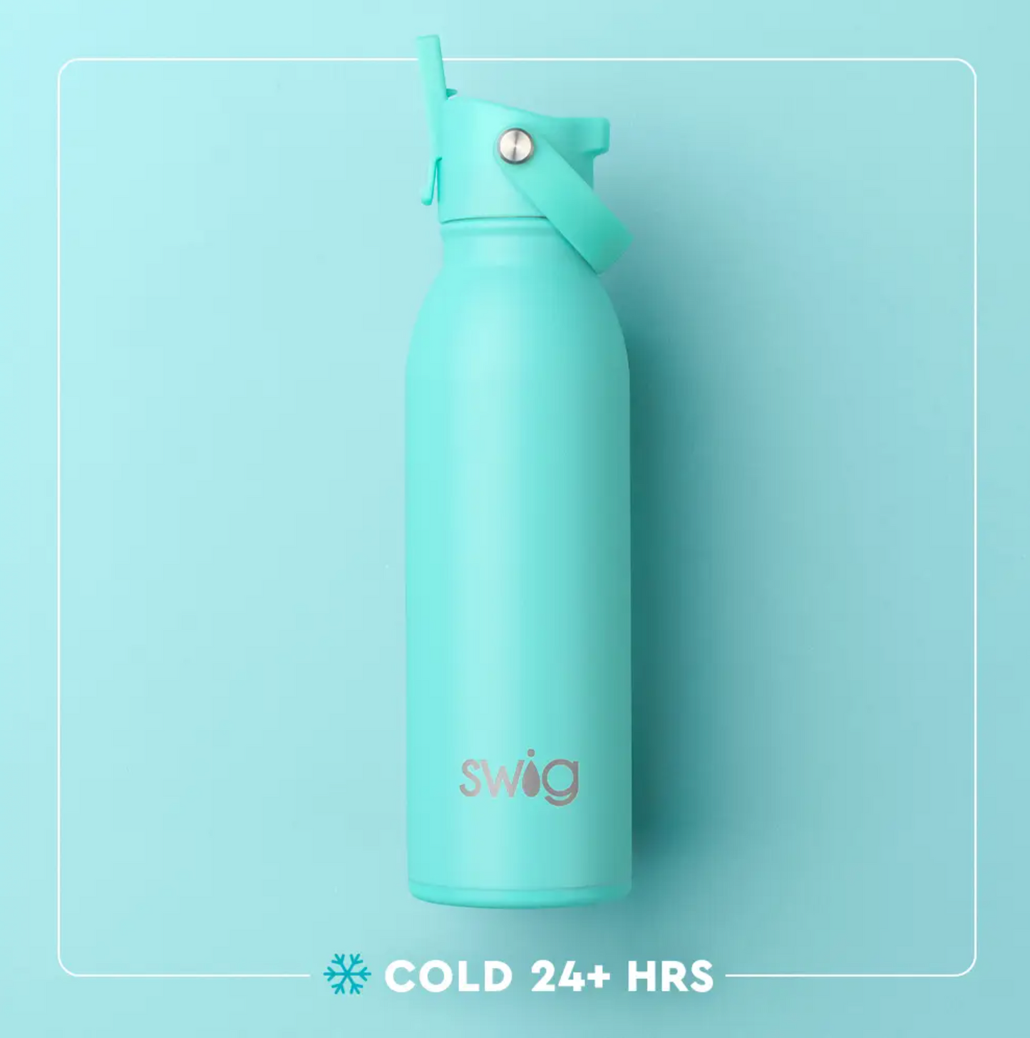 Swig 16oz On Pointe Flip & Sip Water Bottle