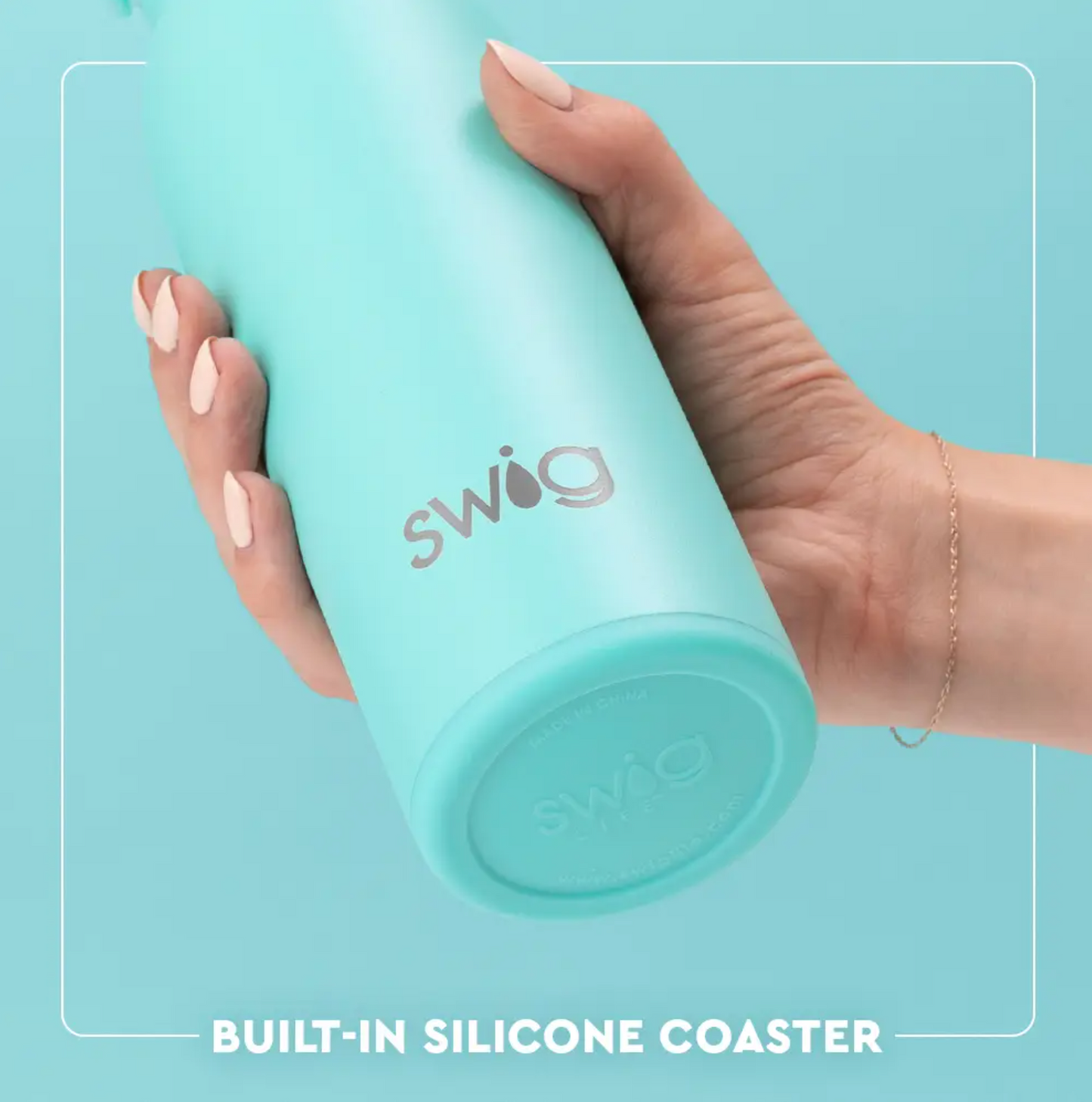 Swig 16oz On Pointe Flip & Sip Water Bottle