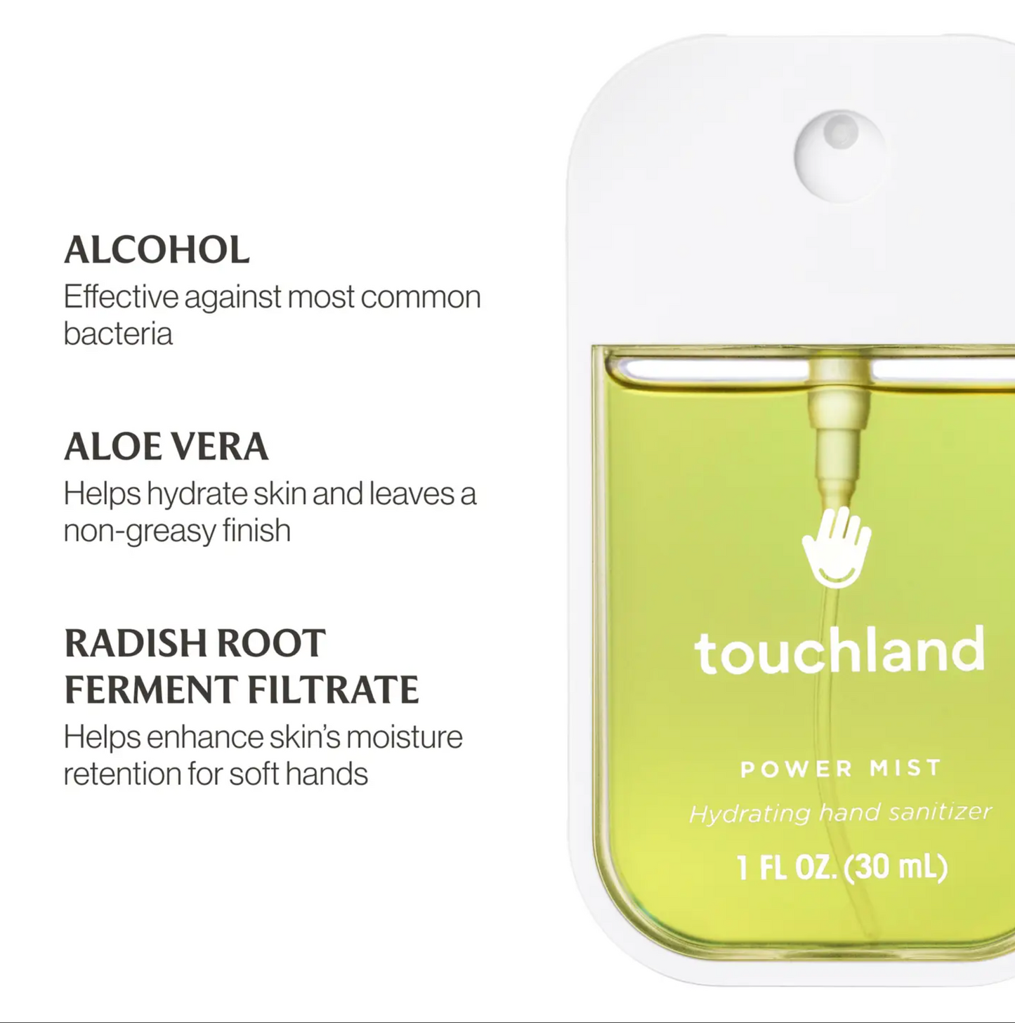 Touchland Aloe You Power Mist Hydrating Hand Sanitizer