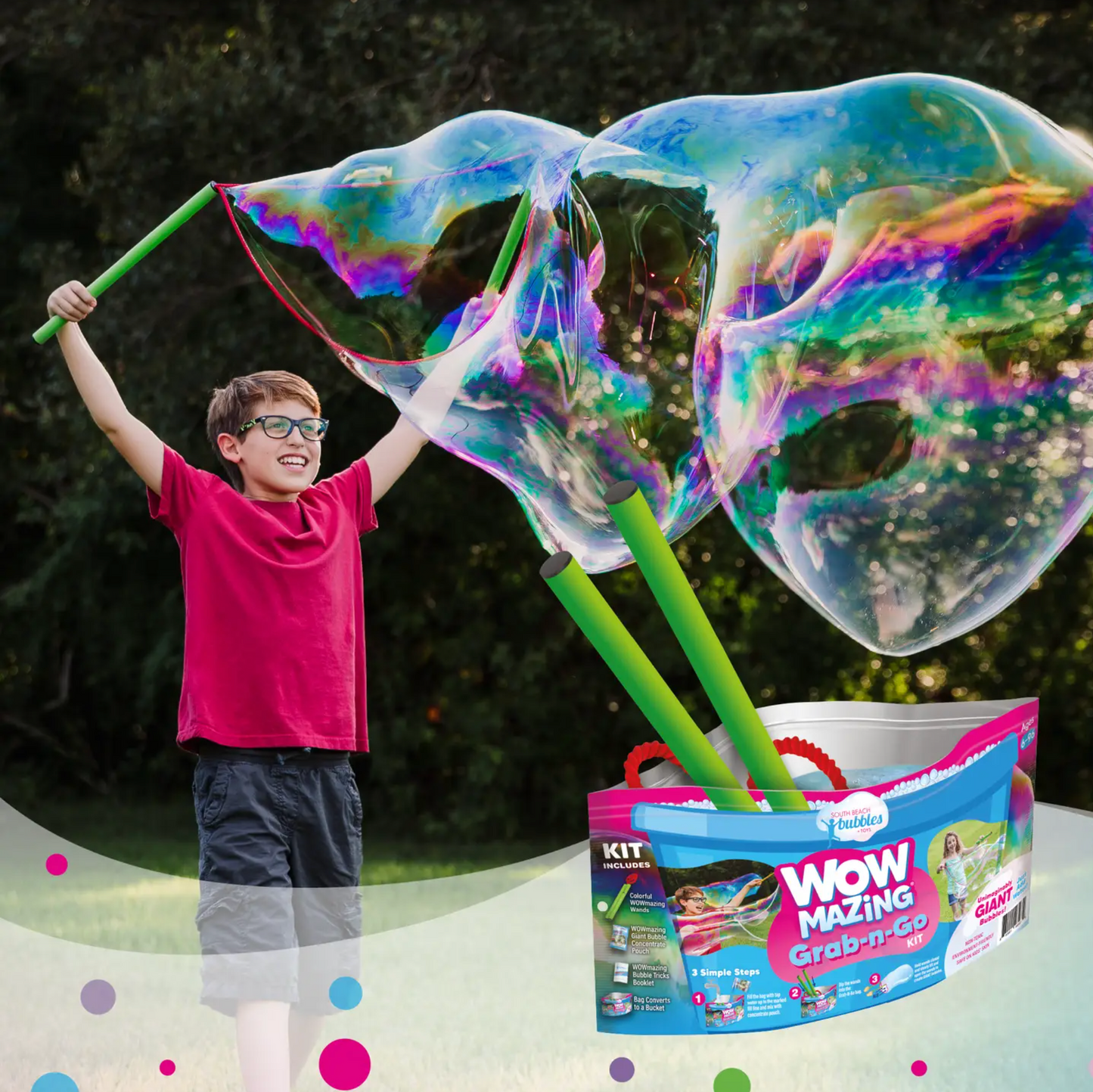 Wowmazing Bubbles Grab-N-Go Kit