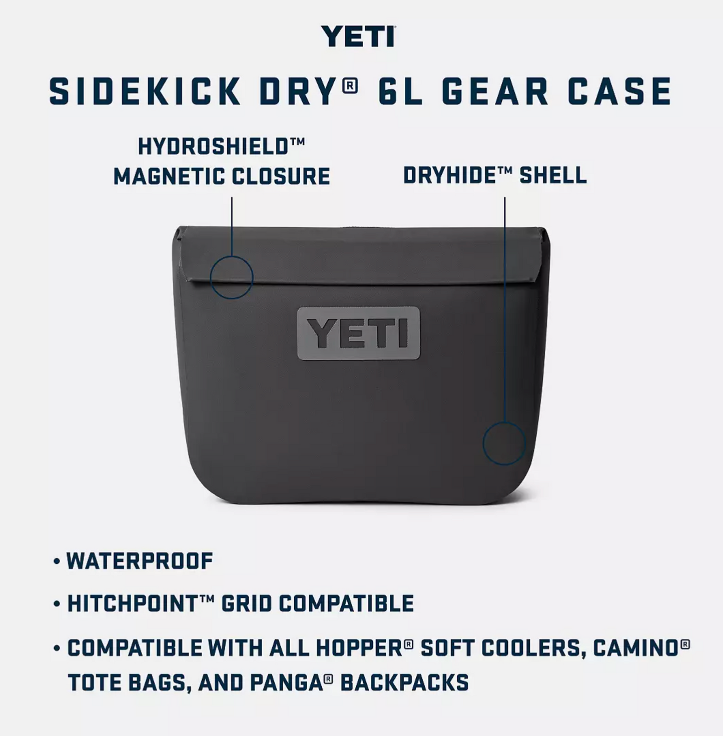 YETI Sidekick Dry 6L Gear Case