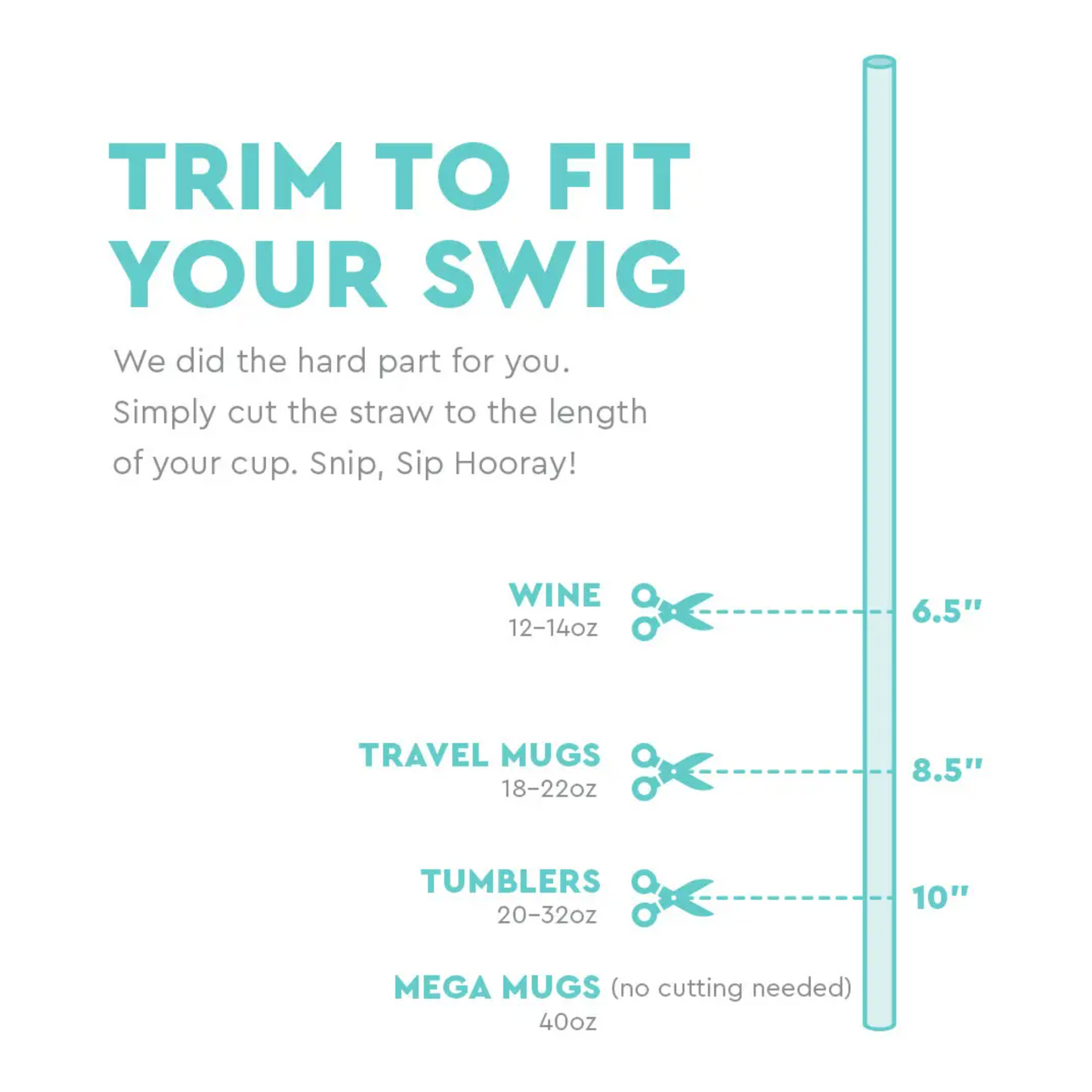 Swig Oh Happy Day Straw Set