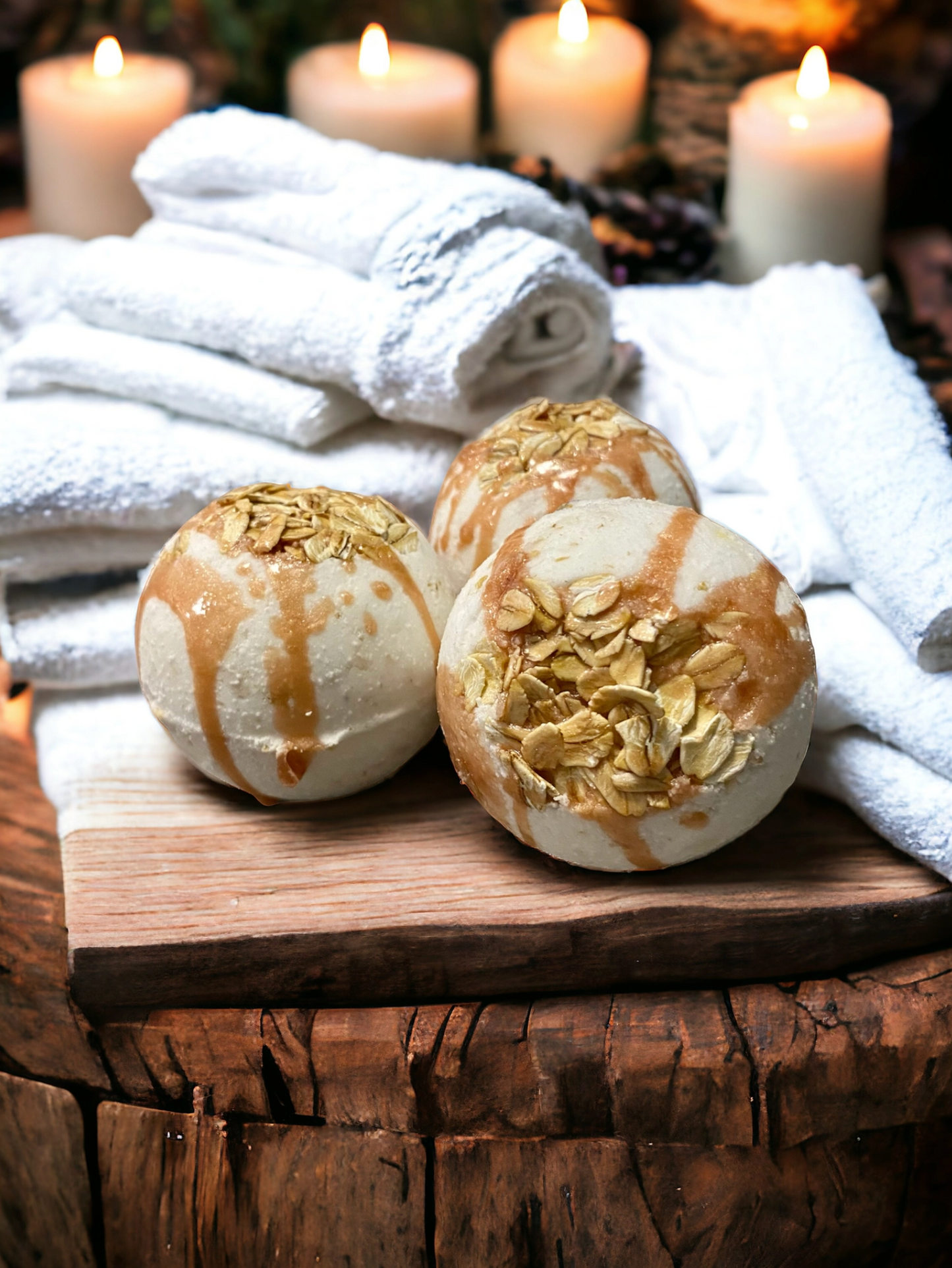 Oatmeal & Milk Bath Bomb