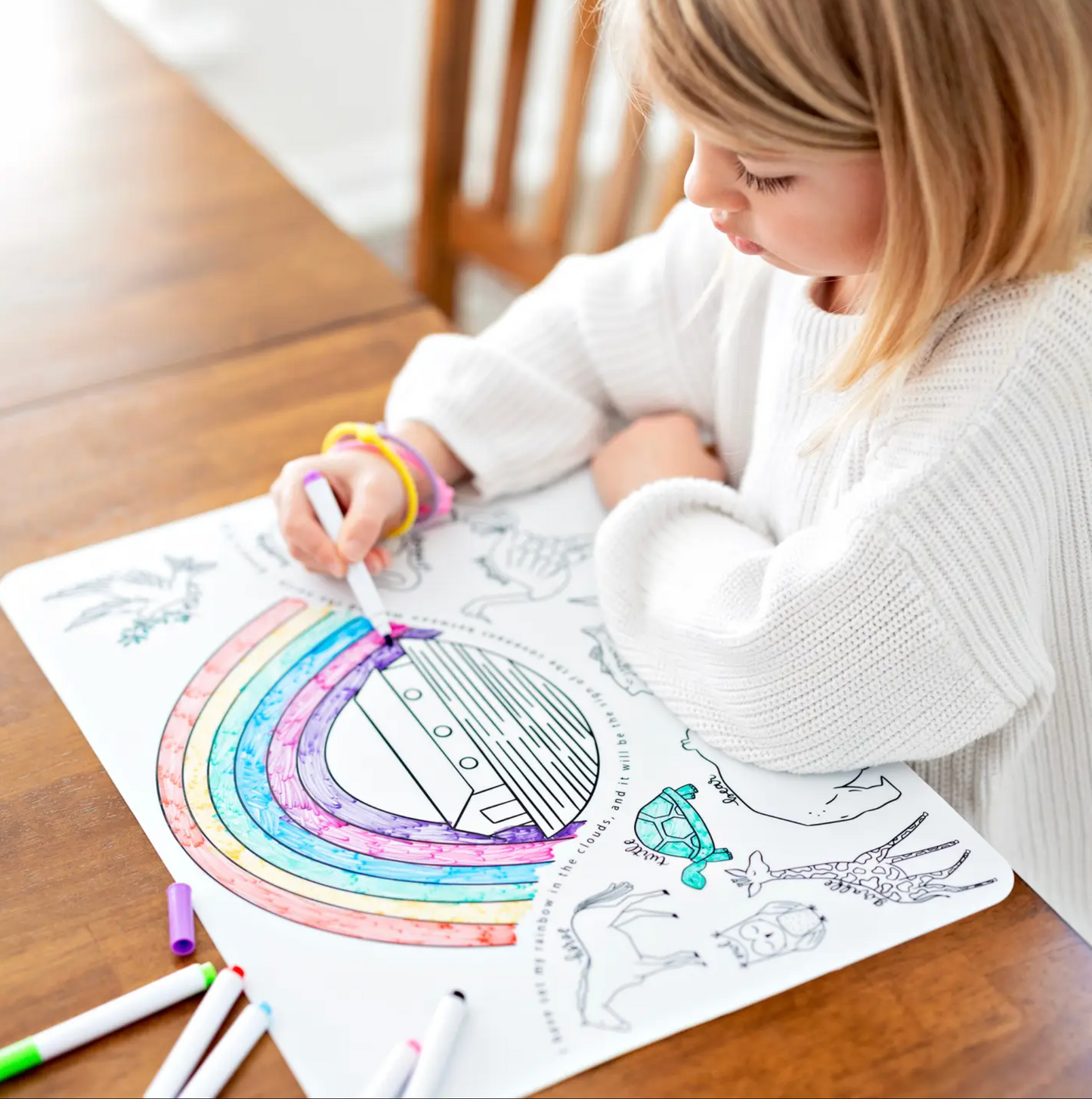 Christian Coloring Mats