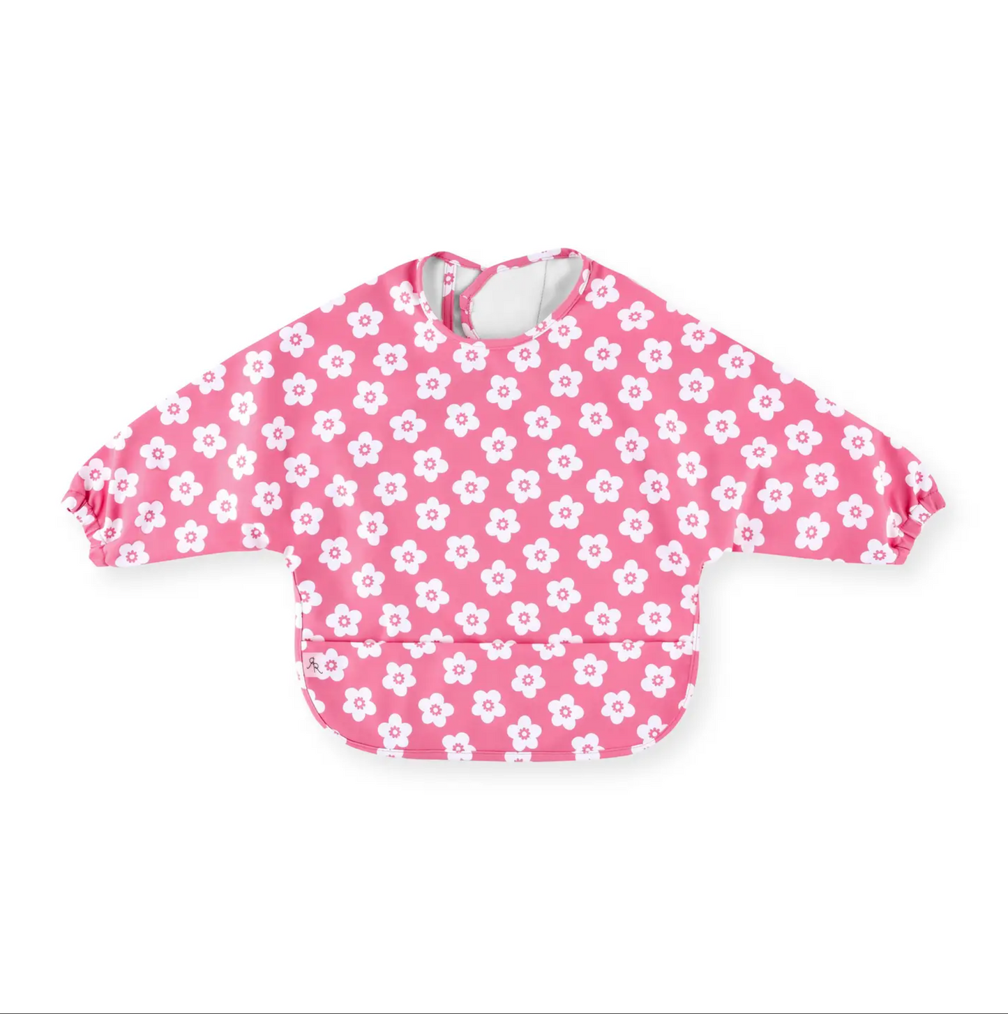 Smock Carnation Flower Cutie Bib