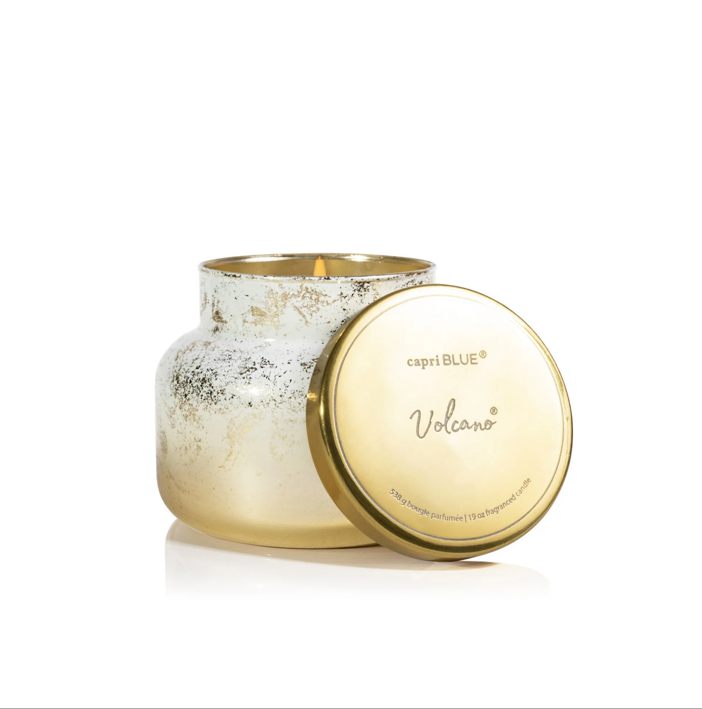 Capri Blue Volcano Glimmer Signature Jar Candle *Multiple Sizes Available*