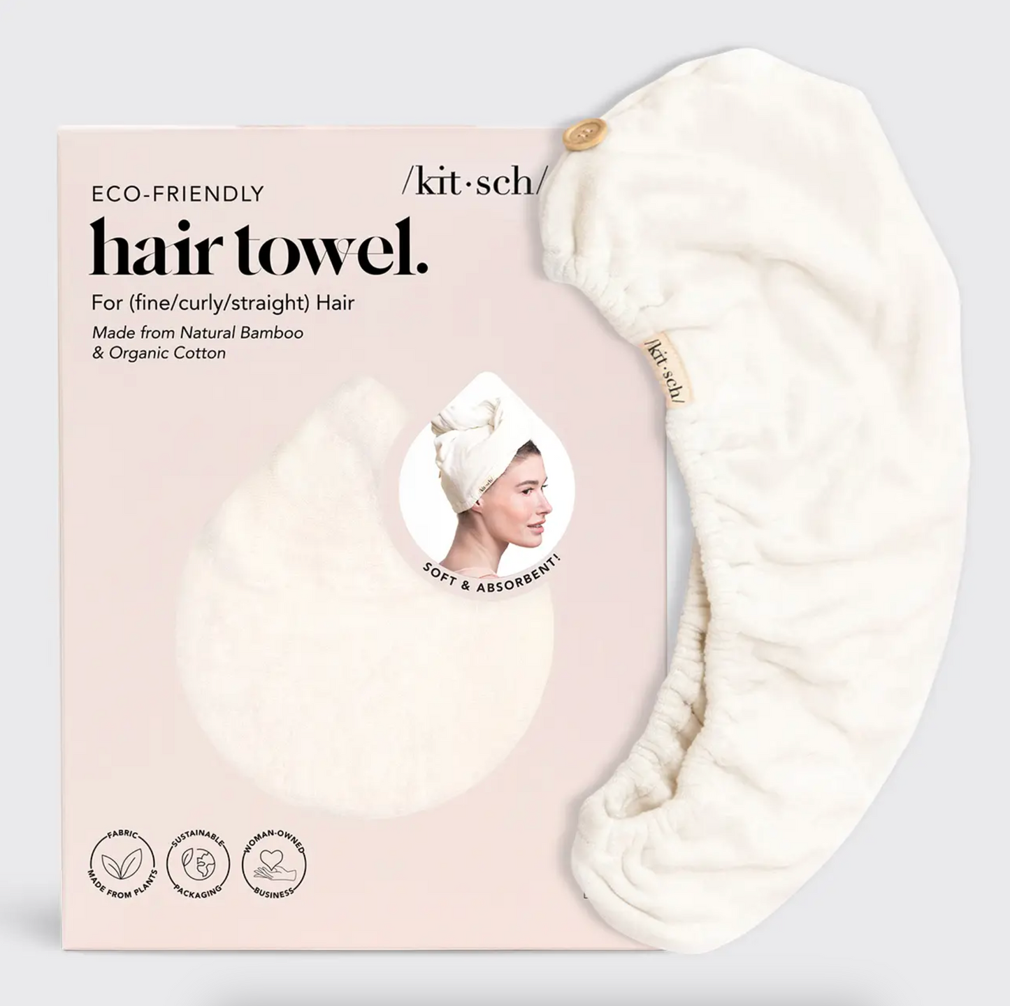 Eco-Friendly Hair Towel *Multiple Colors Available*