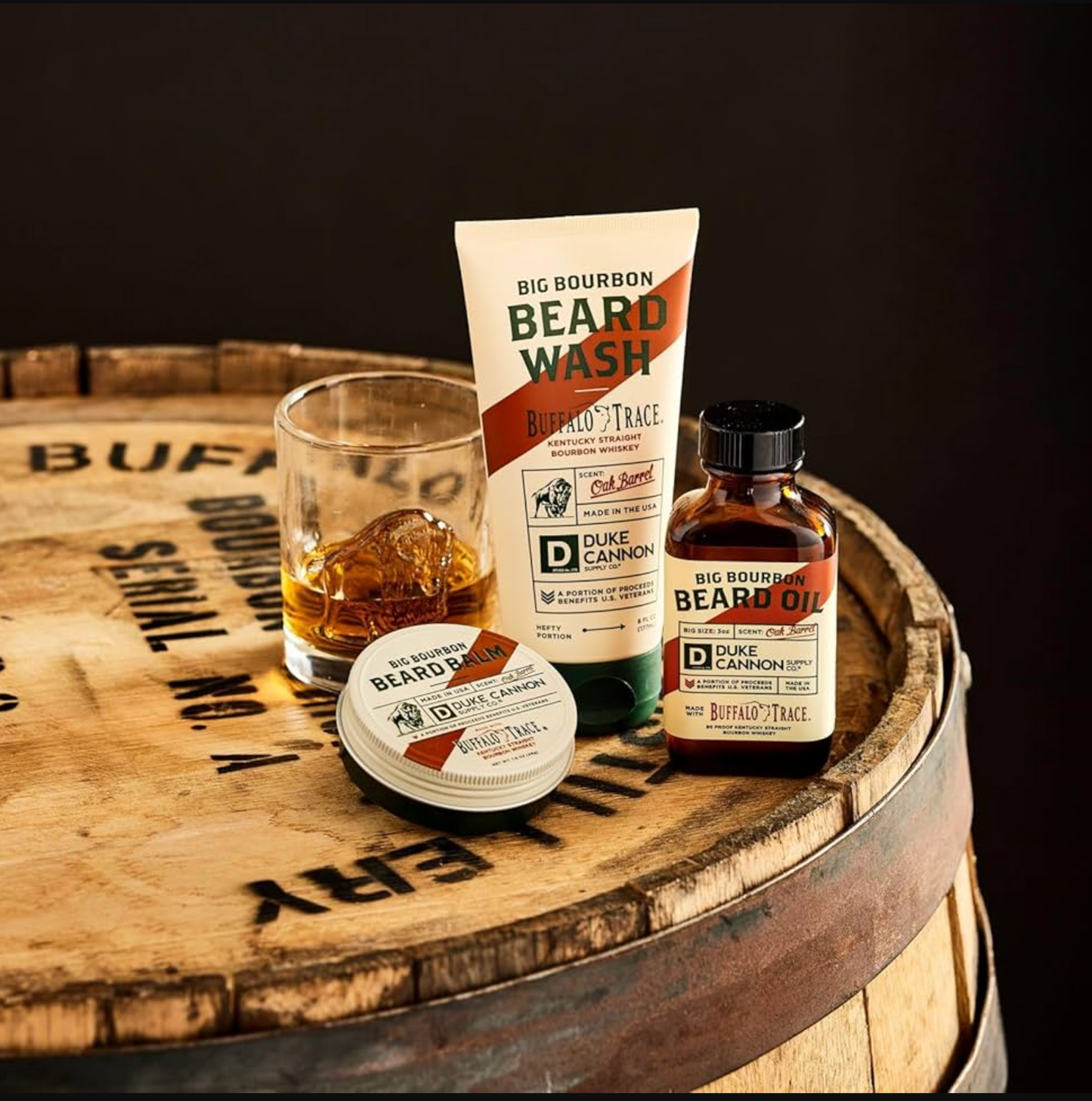 Duke Cannon Big Bourbon Beard Balm