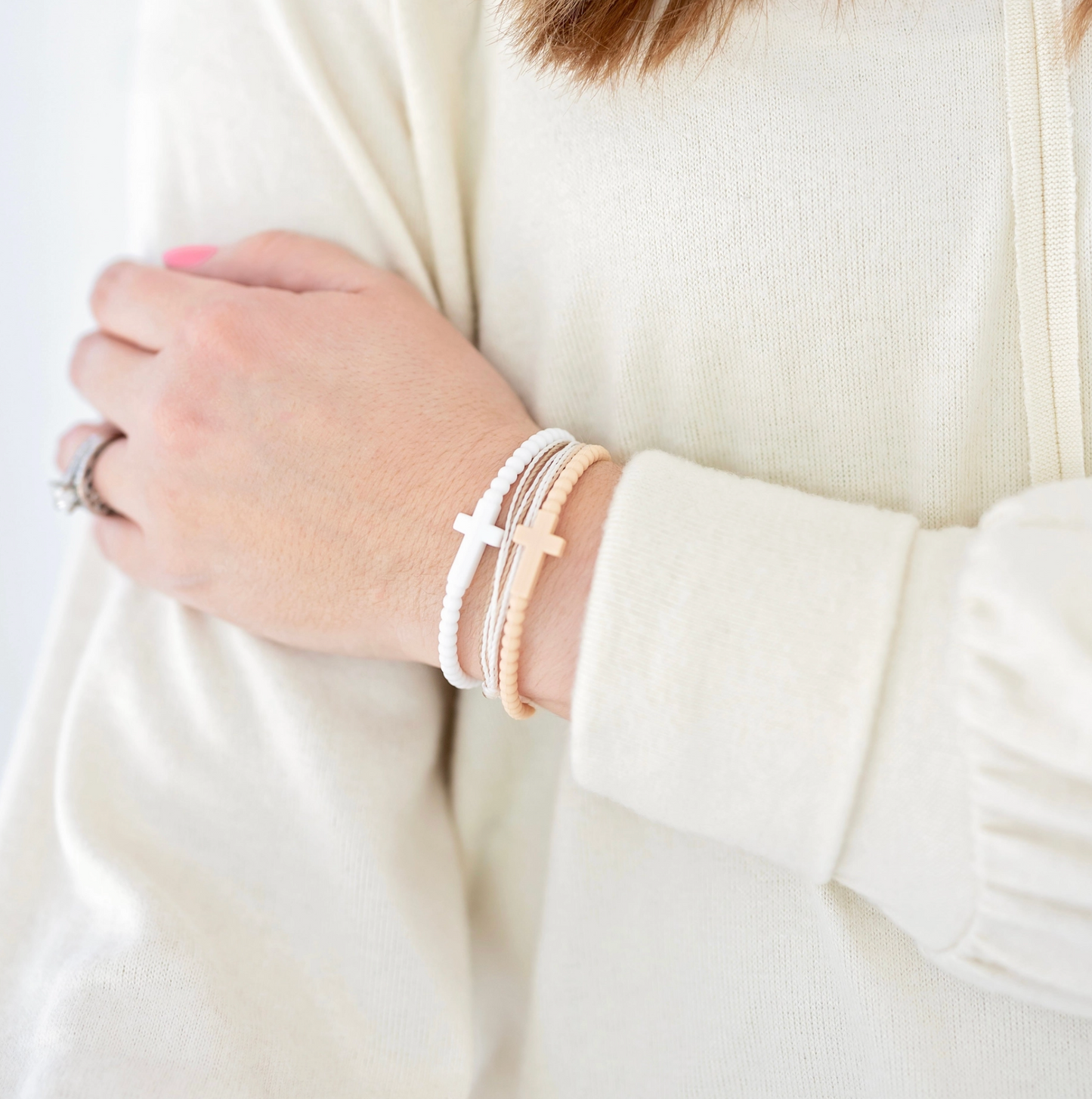Serene Jesus Bracelets (Five Pack)