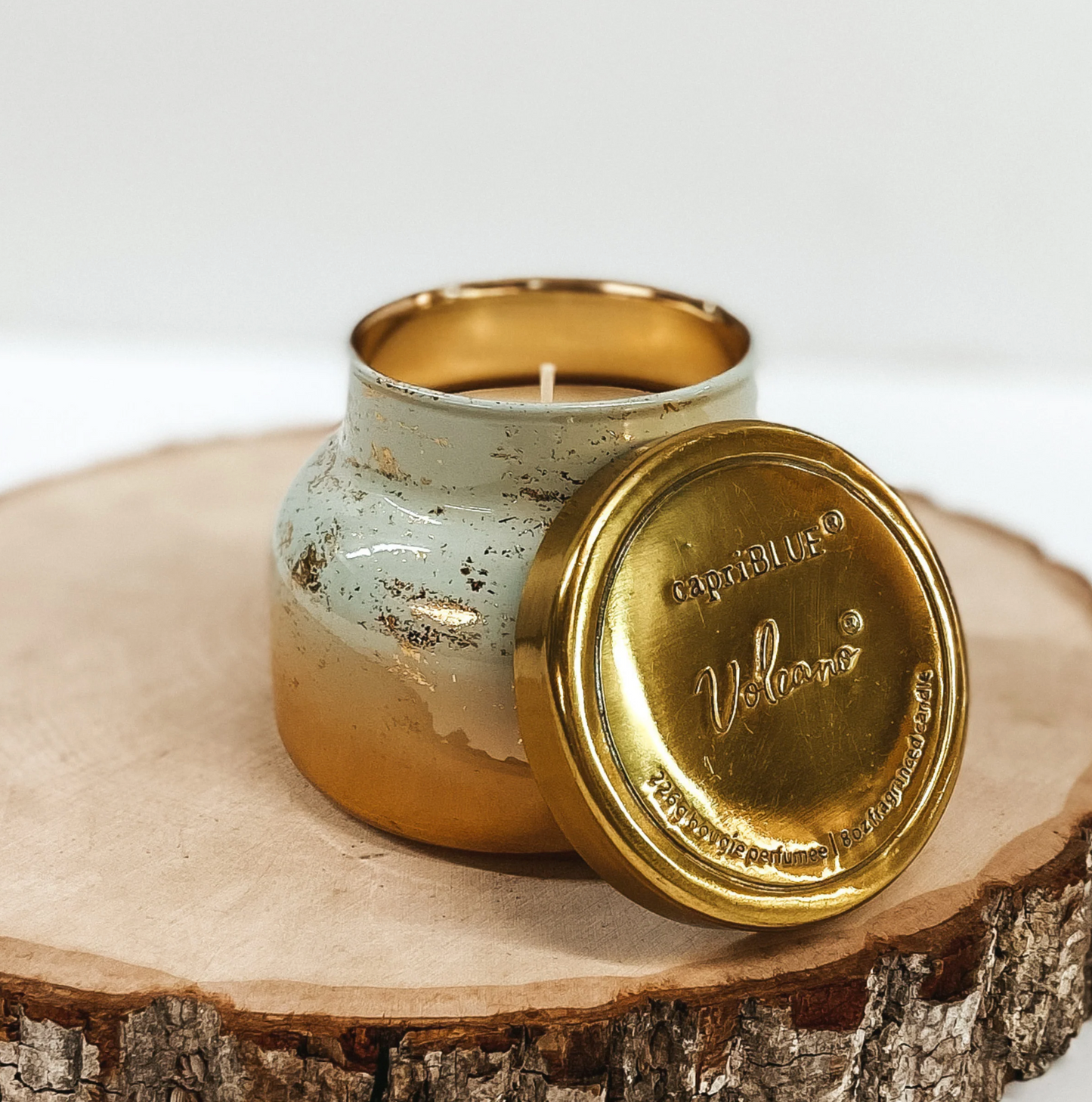 Capri Blue Volcano Glimmer Signature Jar Candle *Multiple Sizes Available*