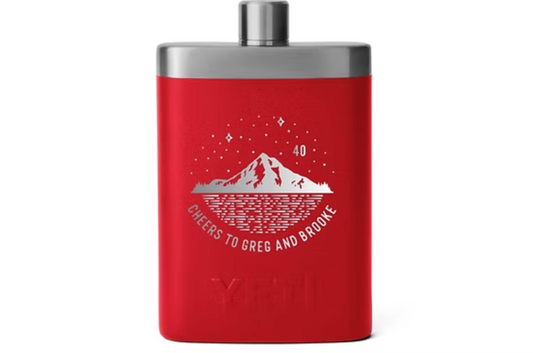 Yeti Flask & Funnel *Personalization & Multiple Colors Available*