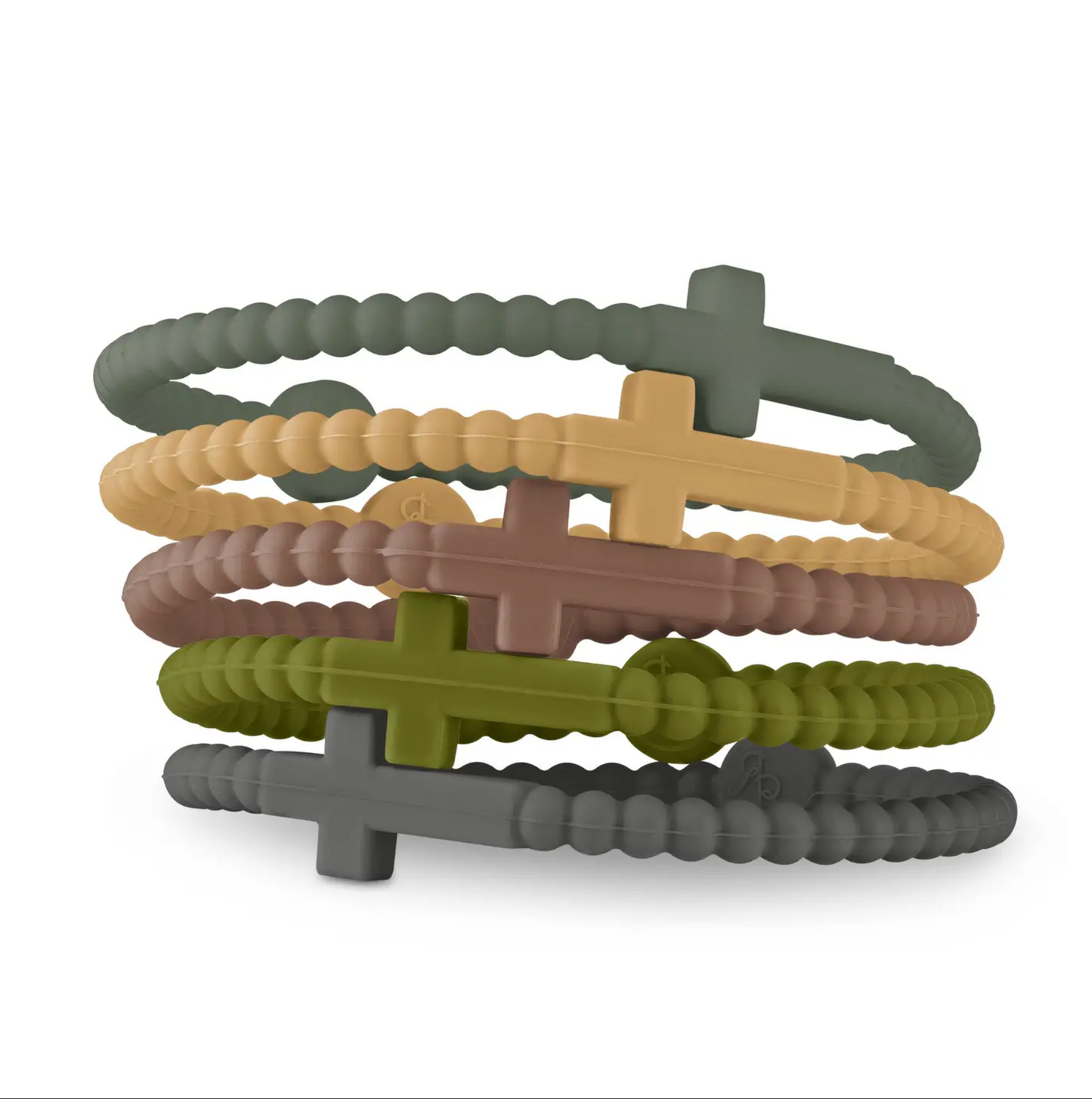 Camo Jesus Bracelets (Five Pack)