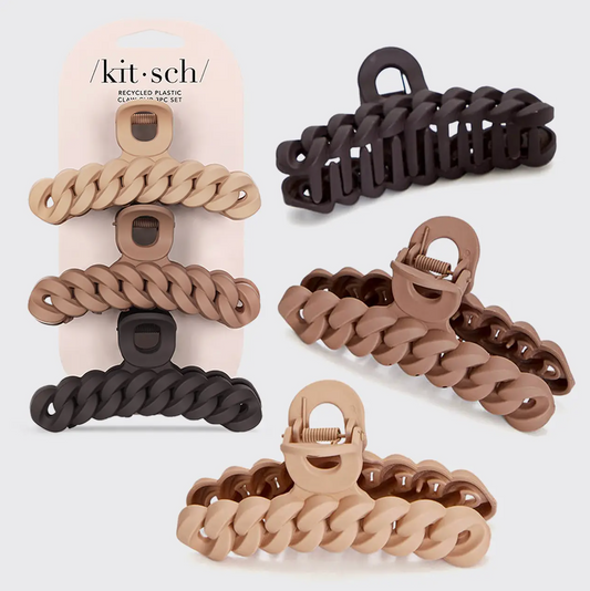 Eco-Friendly Chain Claw Clips *Set of 3*