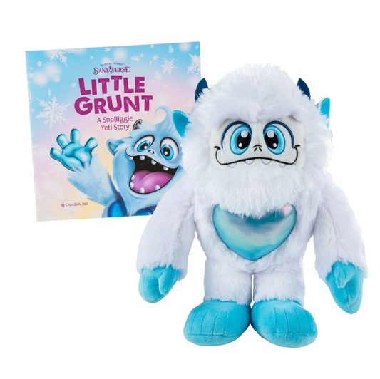 Little Grunt Plush Yeti & Book