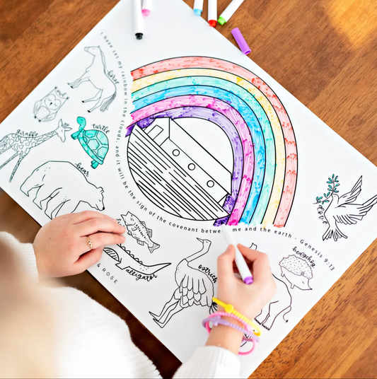Christian Coloring Mats