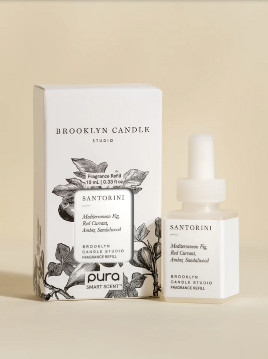 Pura x Brooklyn Candle Studio Santorini Diffuser Cartridge